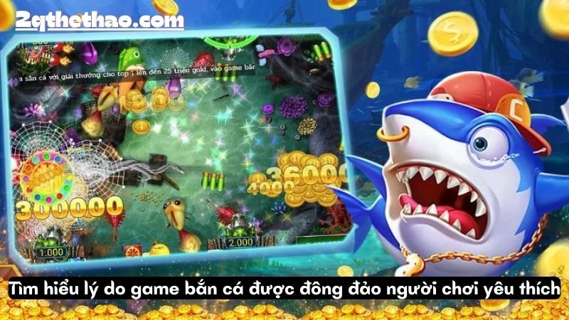 Tìm hiểu lý do game bắn cá được đông đảo người chơi yêu thích