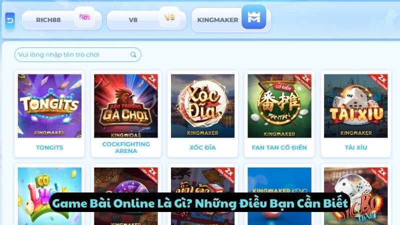 Game Bài Online Là Gì? Những Điều Bạn Cần Biết