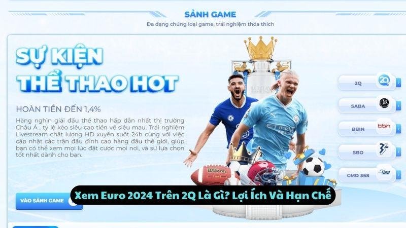 Xem Euro 2024 Trên 2Q Là Gì? Lợi Ích Và Hạn Chế